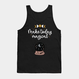 Make Today Magical with Moons and Mystic Crystal Ball Tank Top